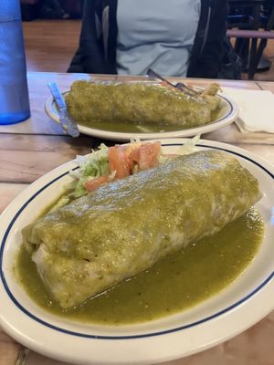 Vegan burrito      at Adriana's in Cottonwood