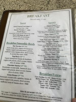   at Sano Banano in Montezuma