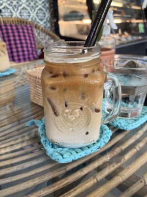   at Bayon Pastry School Coffee Shop in Siem Reap