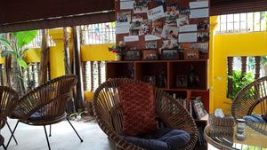 For more information, a menu and opening hours visit the-vegan-travelers.com at Bayon Pastry School Coffee Shop in Siem Reap