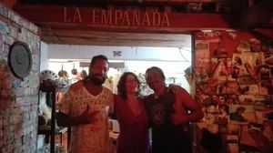 The Dream Team! at La Empanada in Mazunte