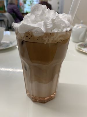 Iced chocolate   at Barleycorn in Mildenhall