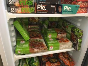 Frozen protein at Wyedean Healthfoods in Cinderford