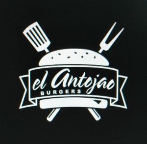 Logo at El Antojao Burger in Gran Canaria
