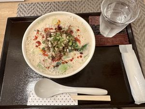 Soy milk ramen  at Marichou-K in Kanazawa