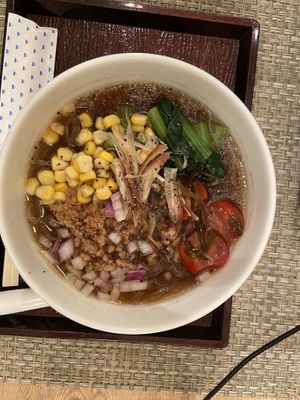 Vegetable ramen   at Marichou-K in Kanazawa