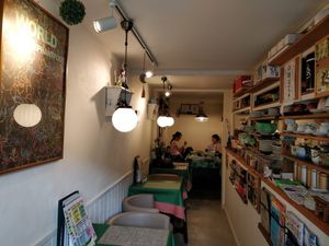 Restaurant interior at Marichou-K in Kanazawa