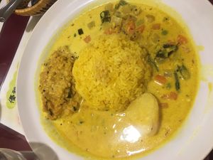 Vegetarian curry  at Sri Lanka in Kumamoto