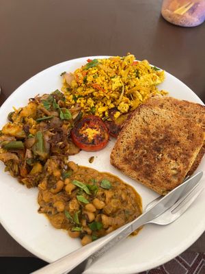  at Karma Cafe in Palolem