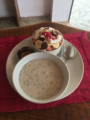 Porridge at Karma Cafe in Palolem