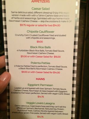 Vegan options now available  at Amico's Pizza in Toronto