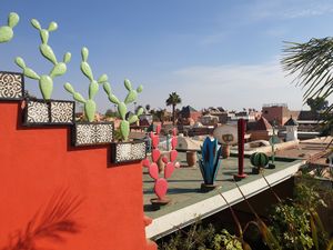 Rooftop at Koulchi Zine in Marrakech