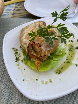 Yummy! But pray it's vegan though. at Koulchi Zine in Marrakech