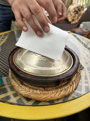 Vegan tagine   at Koulchi Zine in Marrakech