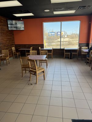 Inside  at Pizza Pizza in Guelph