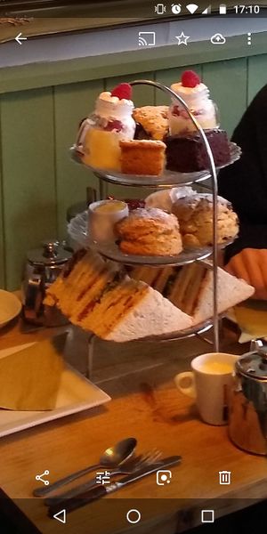Vegan afternoon tea at Caffè No 3 @ Home in Durham