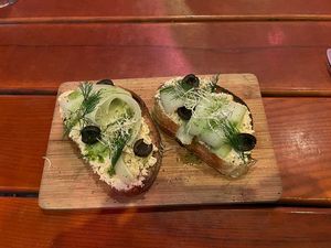 Bruschetta di mare   at Sotto in Berlin