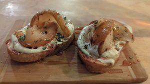 Bruschetta Autunno at Sotto in Berlin