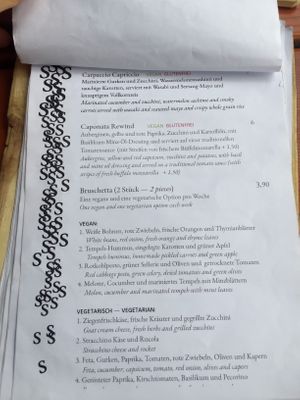 Starters at Sotto in Berlin