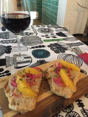 Bruschetta  at Sotto in Berlin