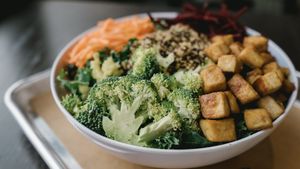 greens and grains  at CoreLife Eatery  in Clifton Park