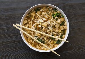 veg soup at CoreLife Eatery  in Clifton Park