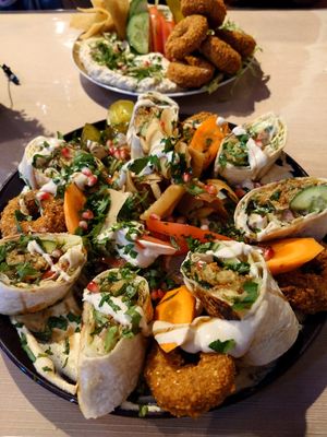 Falafel Spezial at Vegan Food Revolution in Cologne