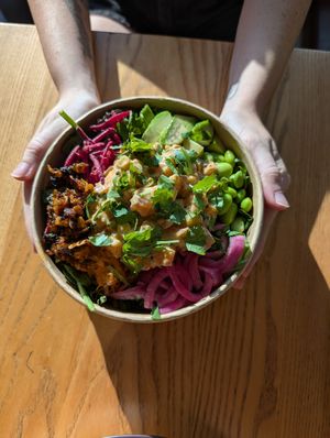 Bol au "saumon" at Momo in Montreal