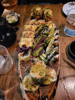 Sushi du chef at Momo in Montreal