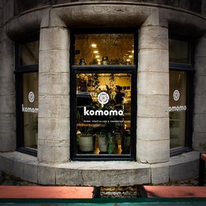 Exterior of Komomo by Sushi Momom at Momo in Montreal