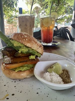 Avocado and pumpkin bagel   at Seapony Bungalow in Koh Rong