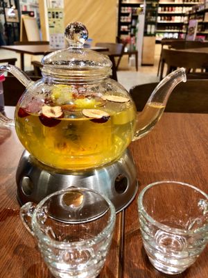 Jujube and chrysanthemums tea at BMS Organics - Bukit Indah in Johor Bahru