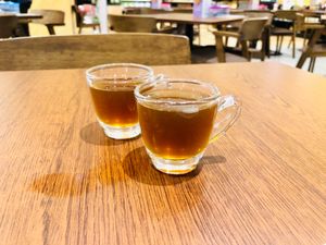Complementary tea at BMS Organics - Bukit Indah in Johor Bahru