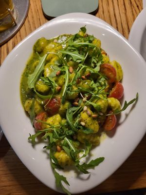 Vegane Gnochhi mit Pesto at Vapiano in Osnabruck