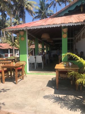 The place at Holy Rabbit in Varkala