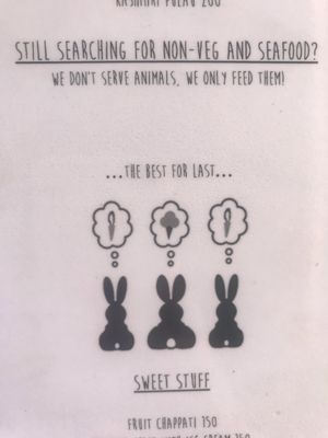 Cute at Holy Rabbit in Varkala