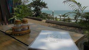 Nice view at Holy Rabbit in Varkala