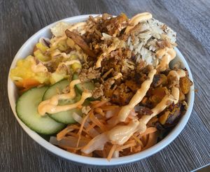 Rice bowl   at Katzentempel - Leipzig Ost in Leipzig