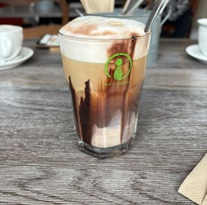 CARAMEL DARK CHOCAT LATTE  at Katzentempel - Leipzig Ost in Leipzig