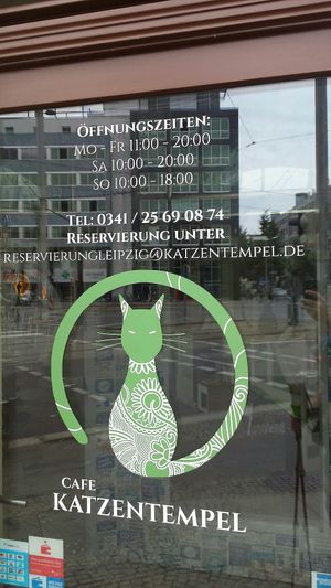 Hier die Öffnungszeiten at Katzentempel - Leipzig Ost in Leipzig
