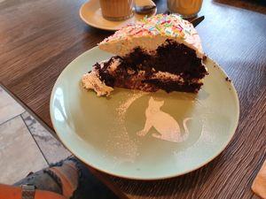 Milchschnittentorte at Katzentempel - Leipzig Ost in Leipzig