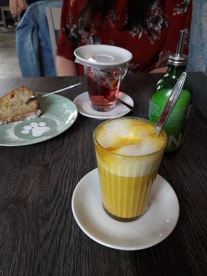 Vegan golden Milk at Katzentempel - Leipzig Ost in Leipzig