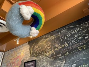 Happy pride month :) at Sugar Shack Donuts & Coffee in Arlington