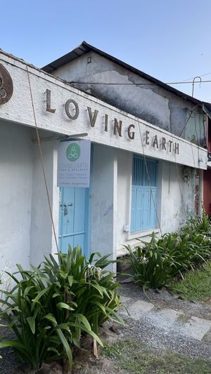   at Loving Earth Cafe in Fort Kochi