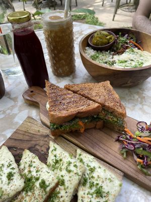   at Loving Earth Cafe in Fort Kochi