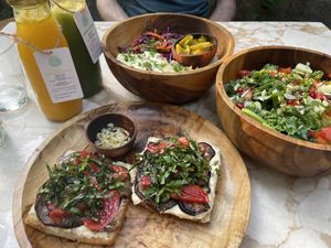   at Loving Earth Cafe in Fort Kochi