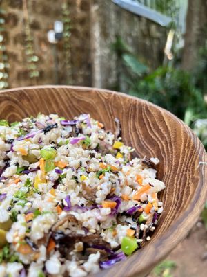 Buddha Bowl  at Loving Earth Cafe in Fort Kochi