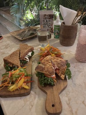 Sandwiches   at Loving Earth Cafe in Fort Kochi