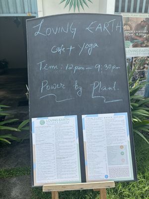   at Loving Earth Cafe in Fort Kochi