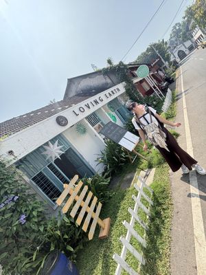   at Loving Earth Cafe in Fort Kochi